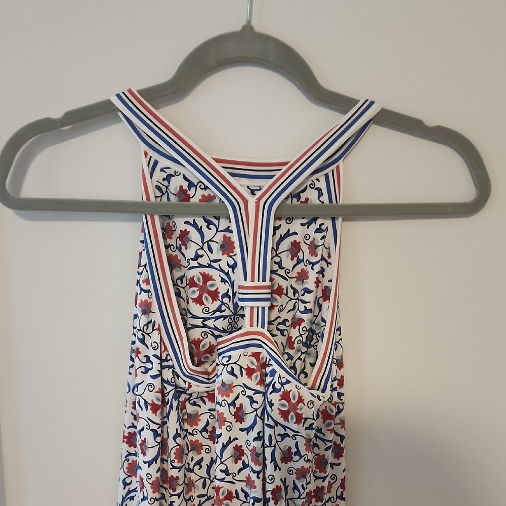 Max Studio Red and Blue Patterned Mini Dress - Picture 2 of 2